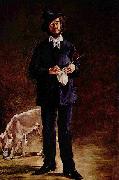 Edouard Manet Portrat des Gilbert-Marcellin Desboutin Germany oil painting artist